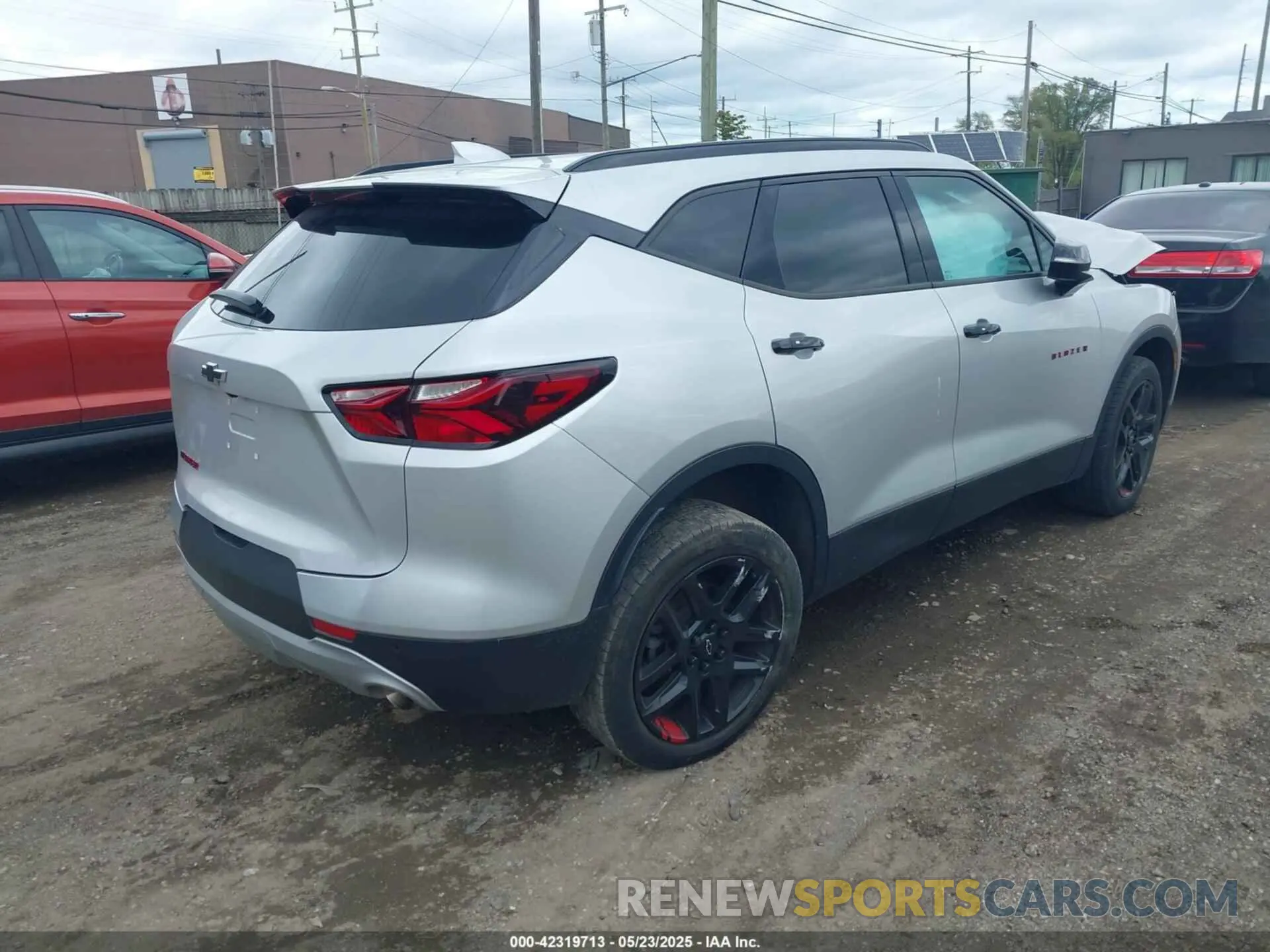 4 fotografías del automóvil dañado 3GNKBDRS9LS607288 CHEVROLET BLAZER 2020
