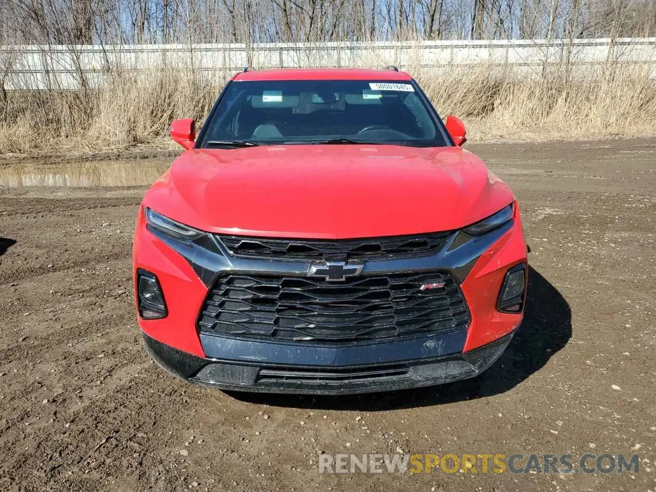 5 fotografías del automóvil dañado 3GNKBERS1LS683979 CHEVROLET BLAZER 2020