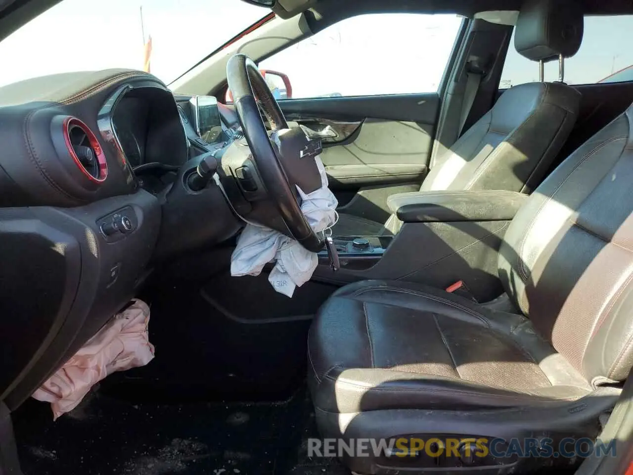 7 fotografías del automóvil dañado 3GNKBERS1LS683979 CHEVROLET BLAZER 2020