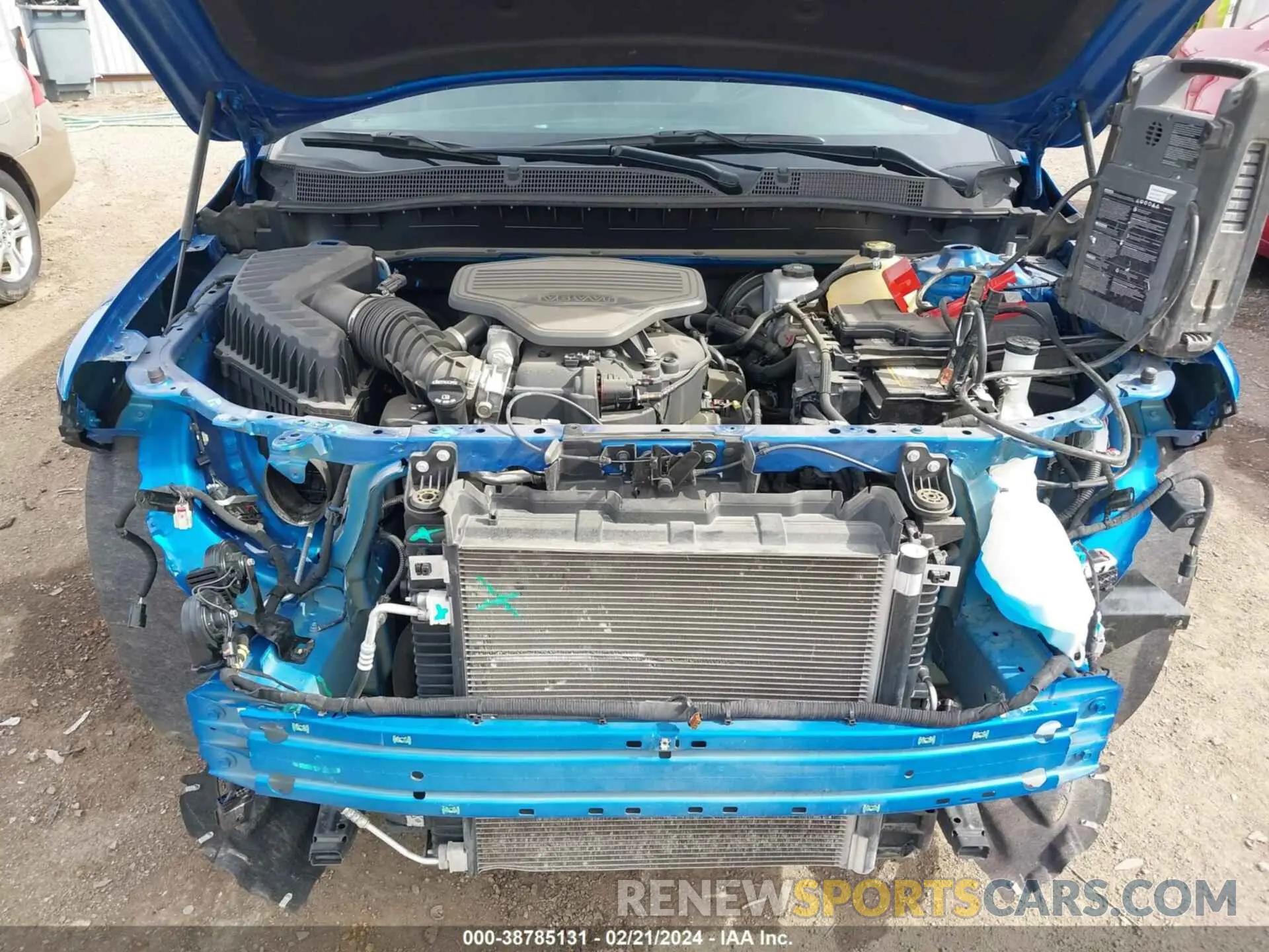 10 fotografías del automóvil dañado 3GNKBERS3LS644651 CHEVROLET BLAZER 2020
