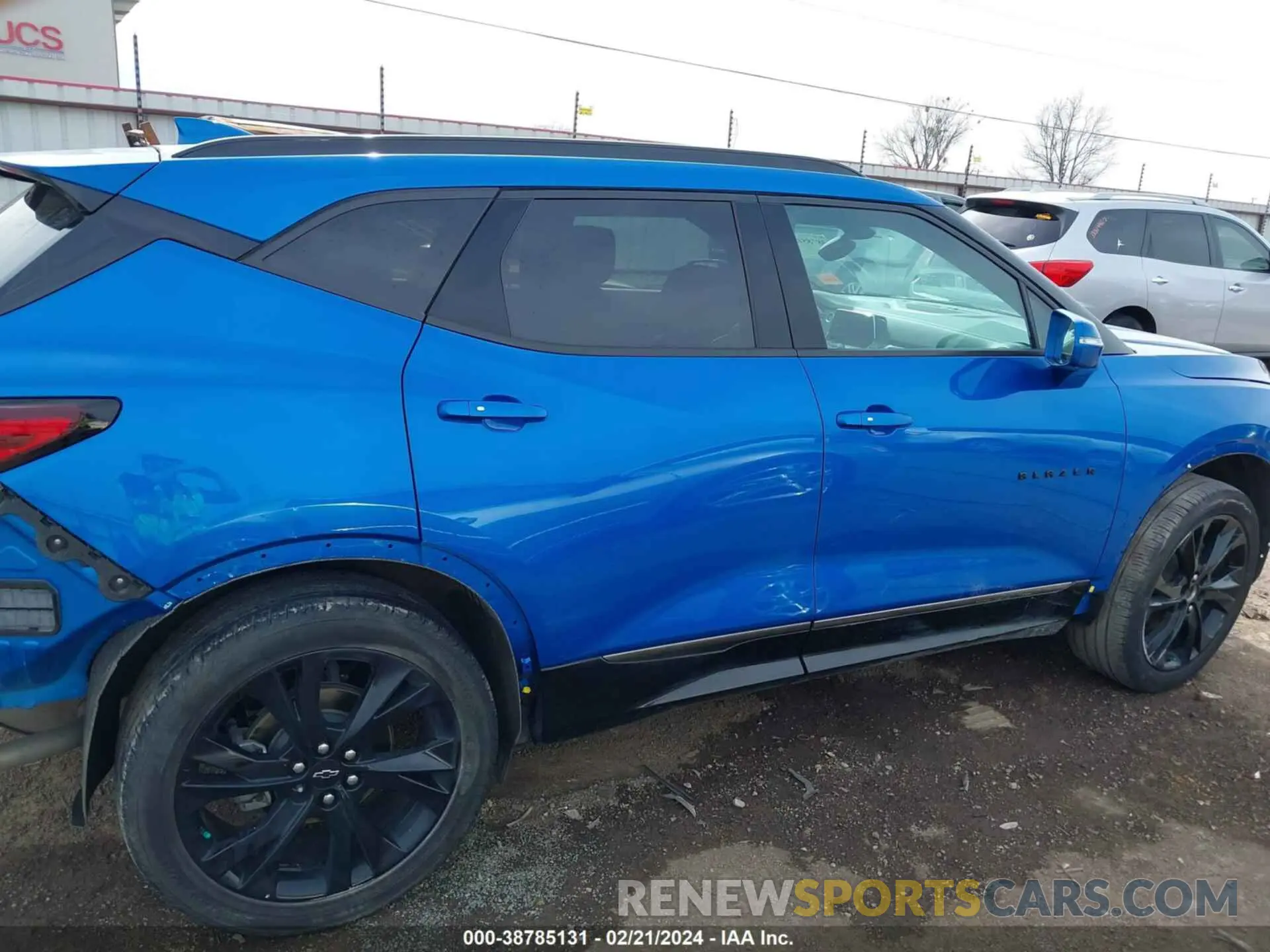 14 fotografías del automóvil dañado 3GNKBERS3LS644651 CHEVROLET BLAZER 2020