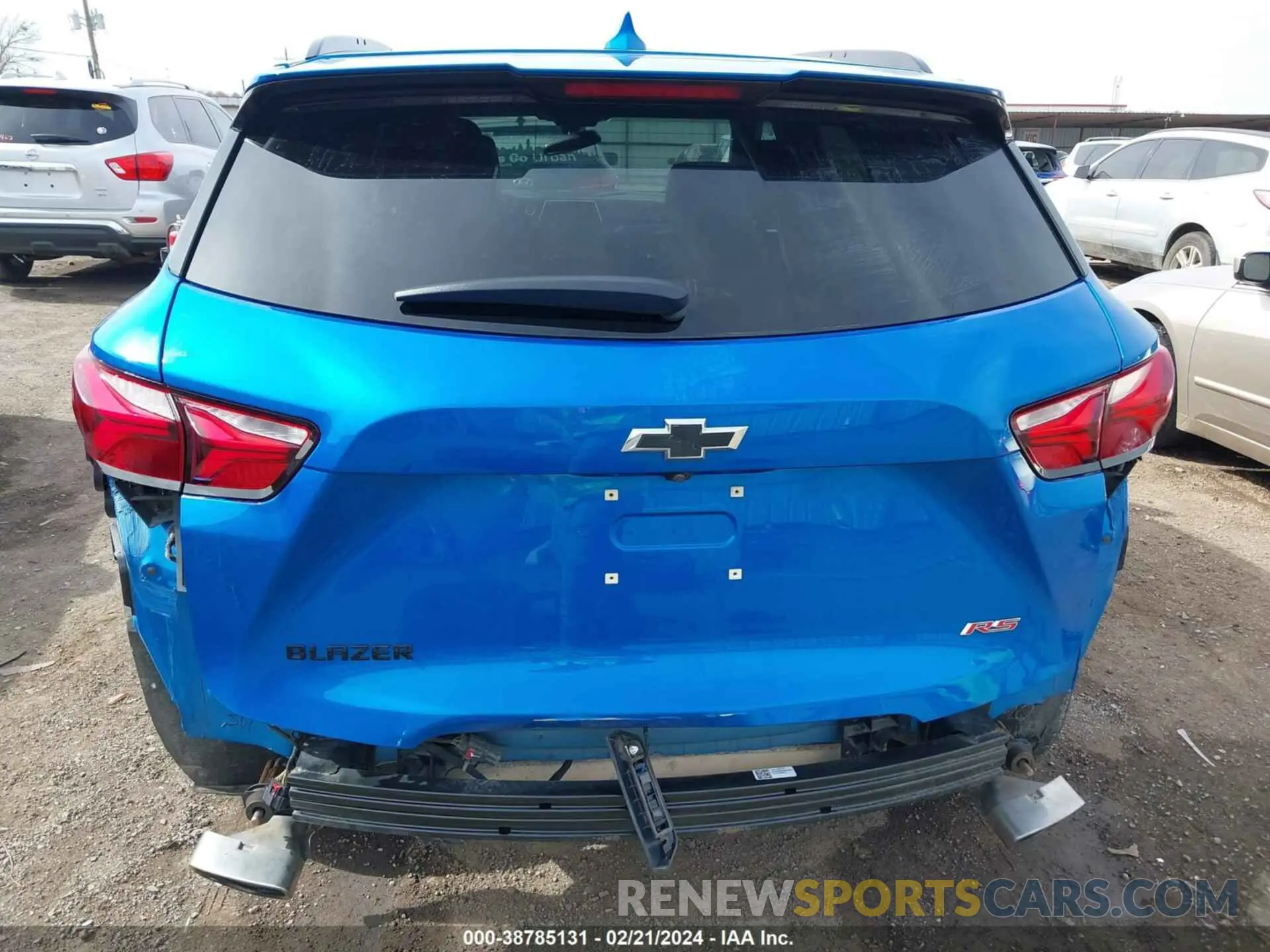 17 fotografías del automóvil dañado 3GNKBERS3LS644651 CHEVROLET BLAZER 2020