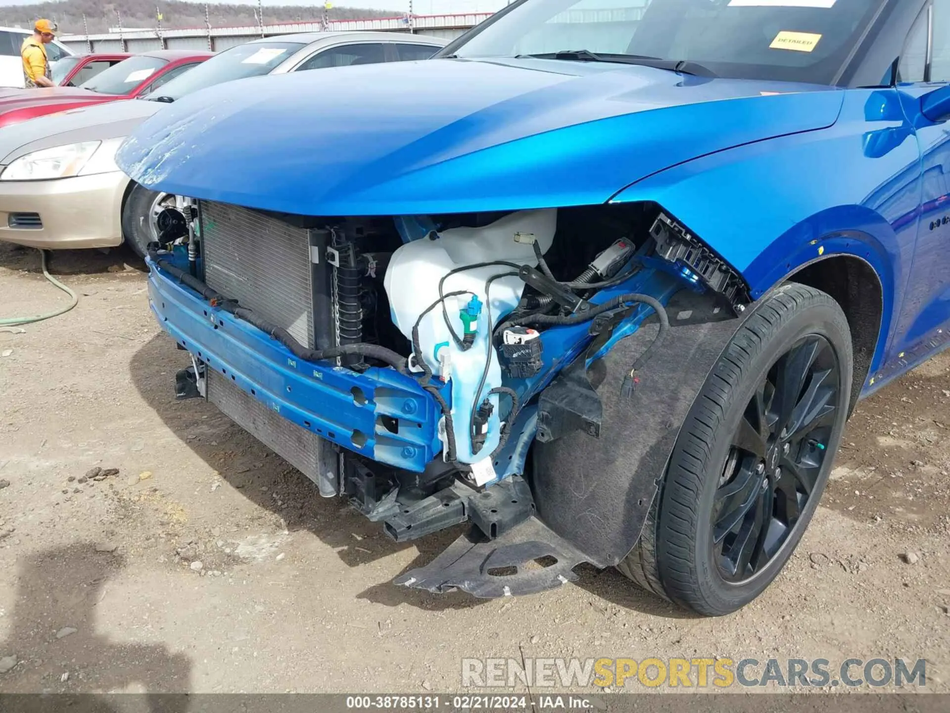 6 fotografías del automóvil dañado 3GNKBERS3LS644651 CHEVROLET BLAZER 2020