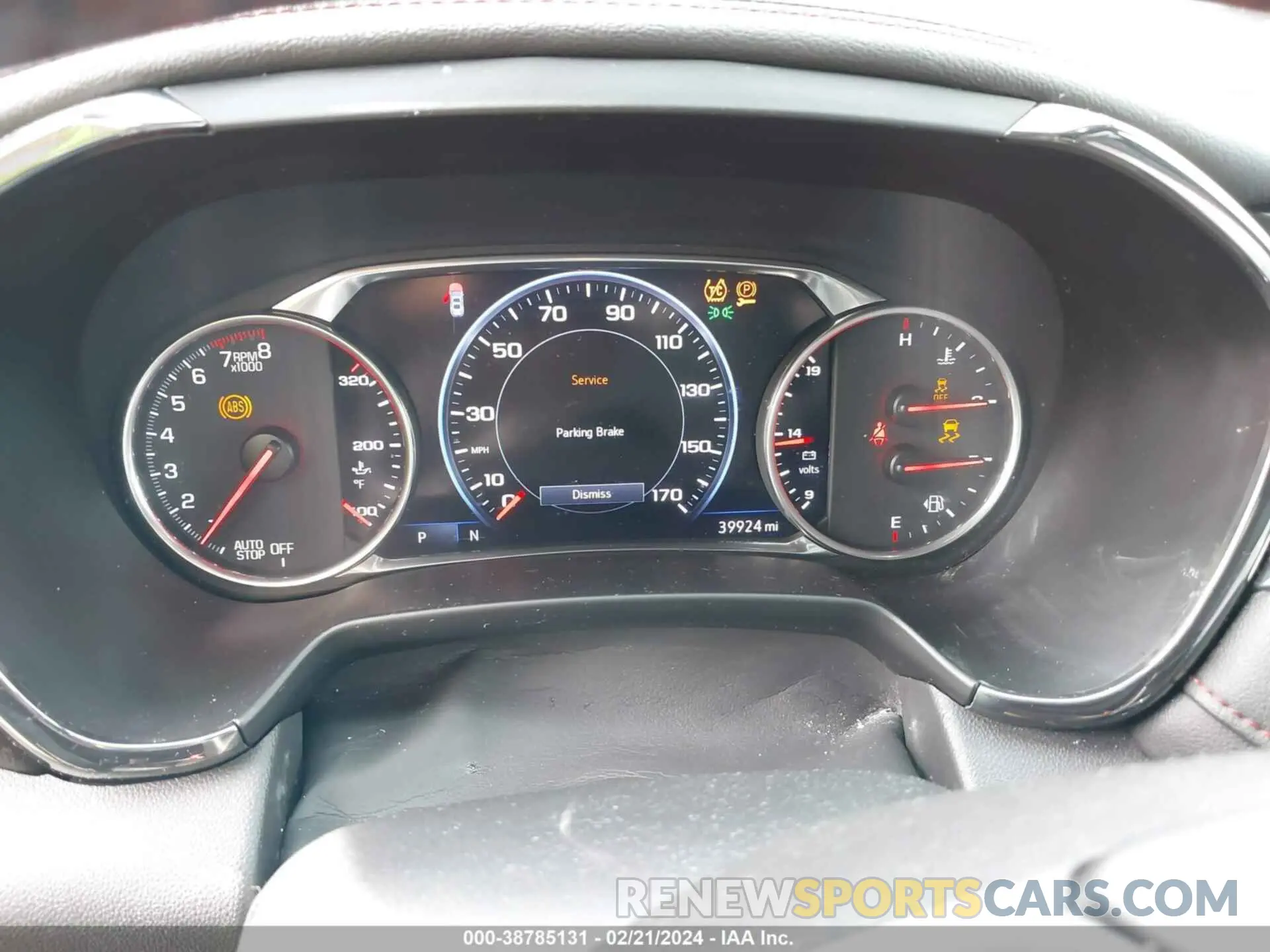 7 fotografías del automóvil dañado 3GNKBERS3LS644651 CHEVROLET BLAZER 2020