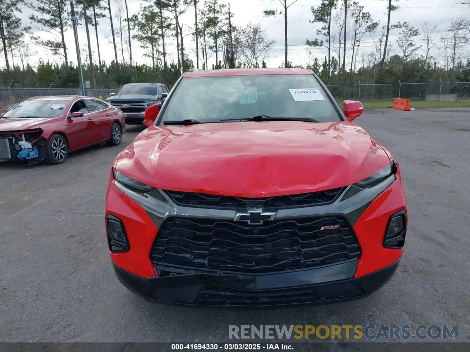 12 fotografías del automóvil dañado 3GNKBERS5LS665940 CHEVROLET BLAZER 2020