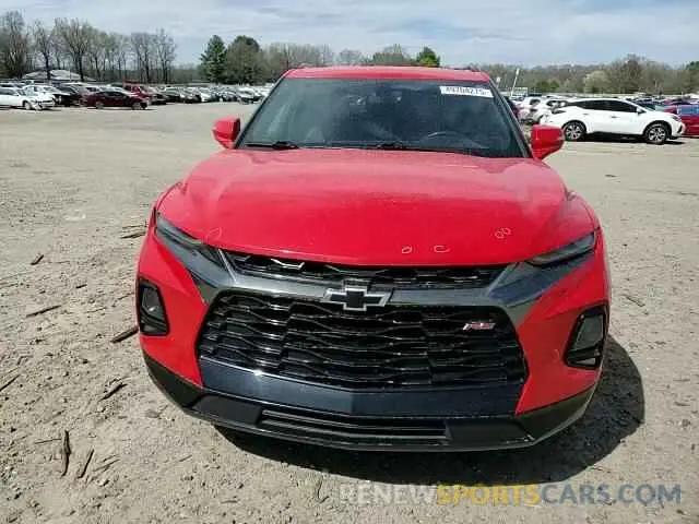 12 fotografías del automóvil dañado 3GNKBERS6LS561537 CHEVROLET BLAZER 2020