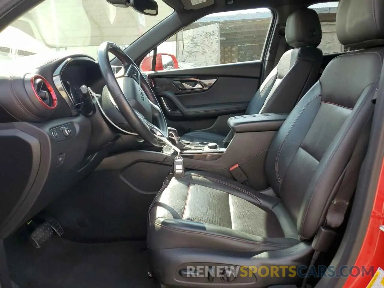7 fotografías del automóvil dañado 3GNKBERS9LS661048 CHEVROLET BLAZER 2020