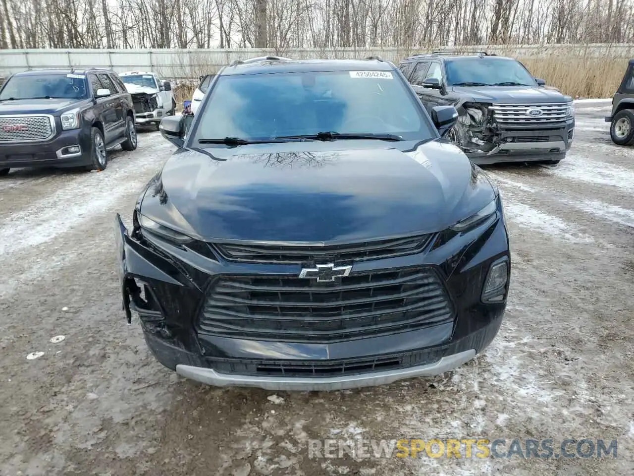 5 fotografías del automóvil dañado 3GNKBHR46LS656618 CHEVROLET BLAZER 2020