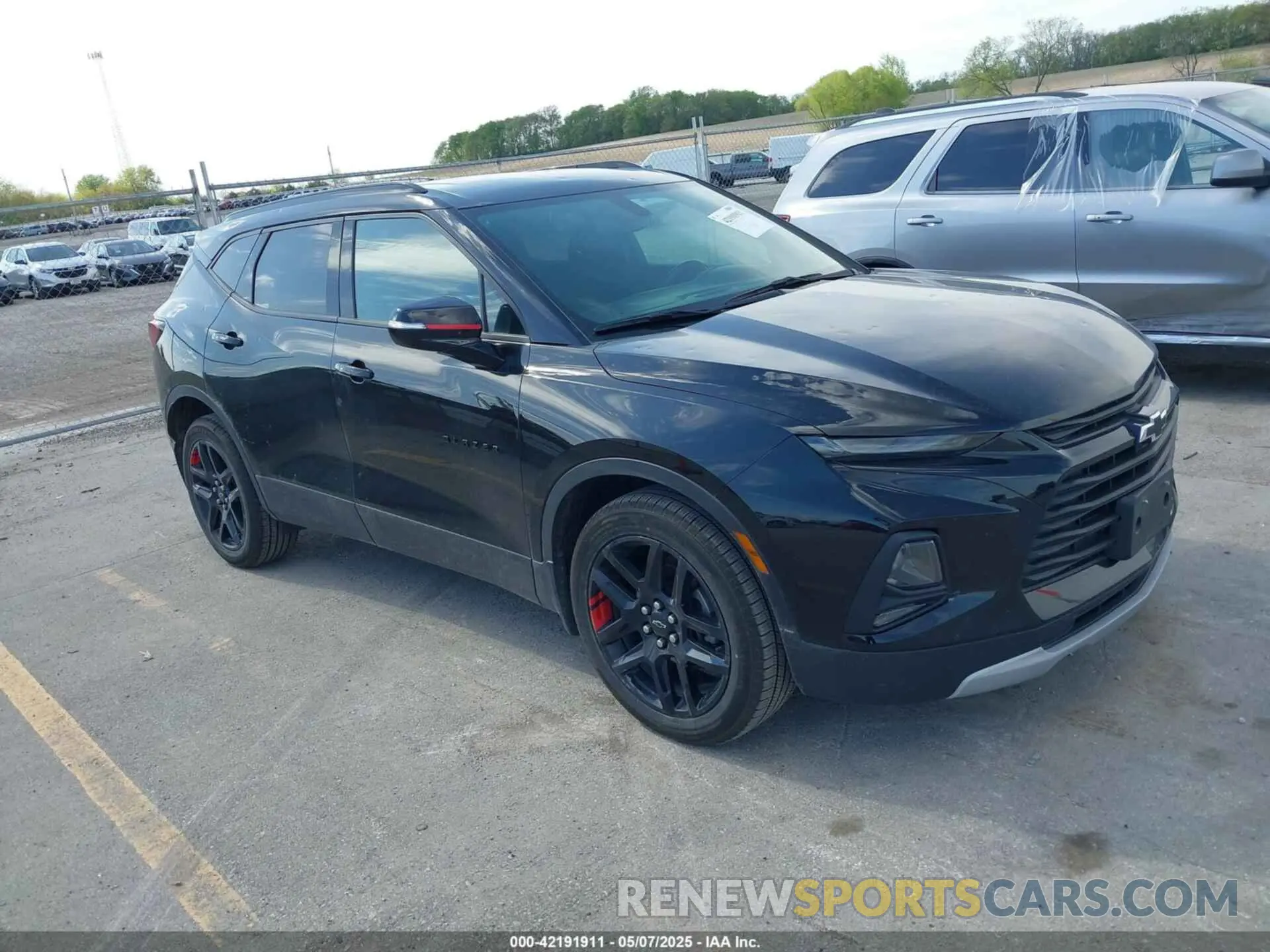 1 fotografías del automóvil dañado 3GNKBHRS4LS608775 CHEVROLET BLAZER 2020