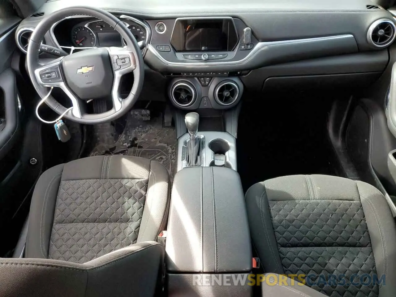 8 fotografías del automóvil dañado 3GNKBHRS4LS623633 CHEVROLET BLAZER 2020