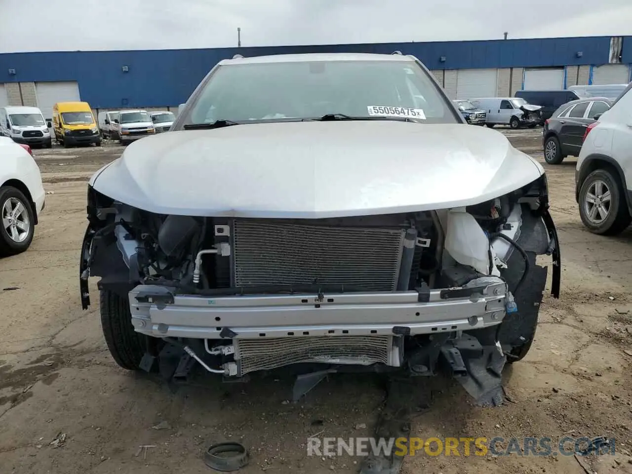 5 fotografías del automóvil dañado 3GNKBHRS5LS562390 CHEVROLET BLAZER 2020