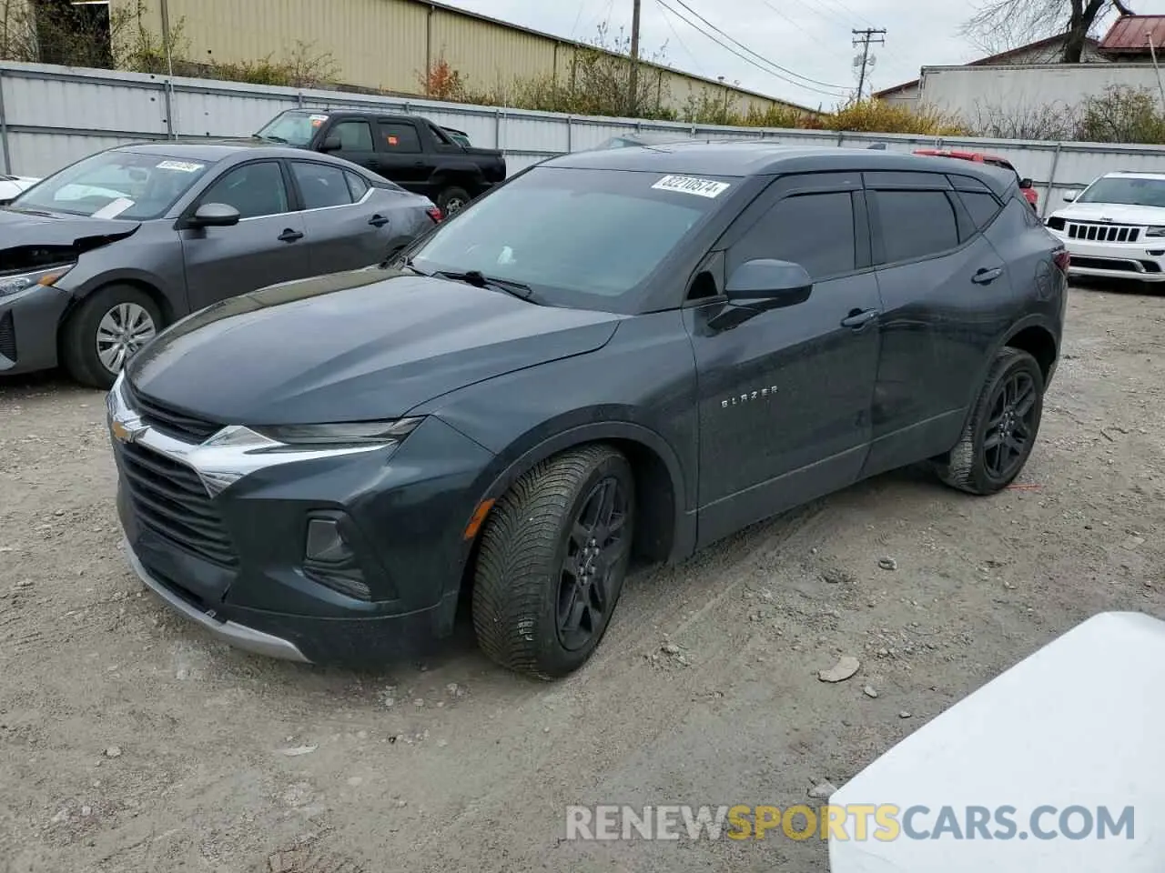 1 fotografías del automóvil dañado 3GNKBHRS7LS567039 CHEVROLET BLAZER 2020