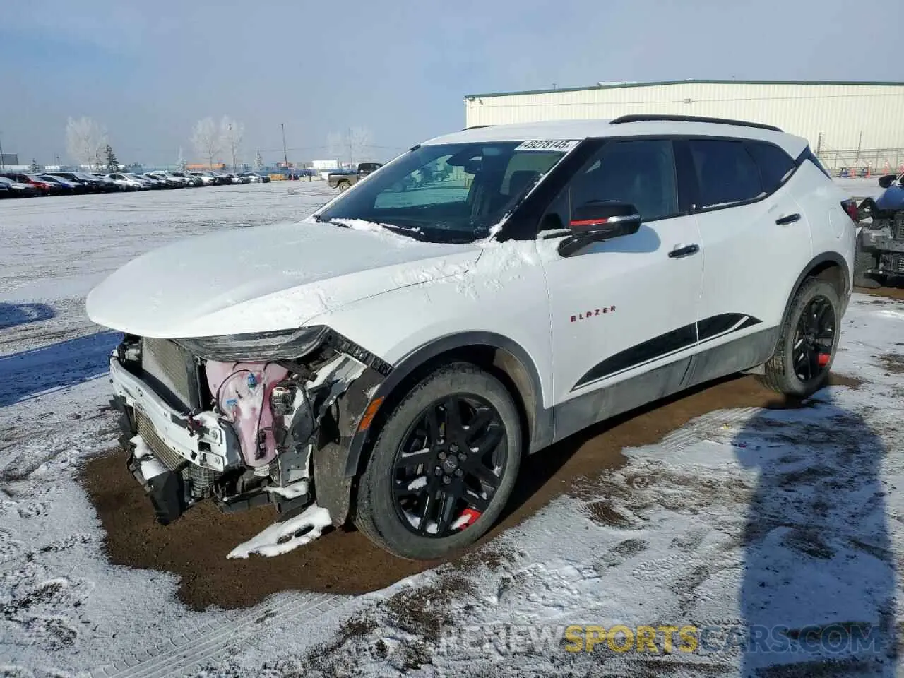 1 fotografías del automóvil dañado 3GNKBJR41LS654024 CHEVROLET BLAZER 2020