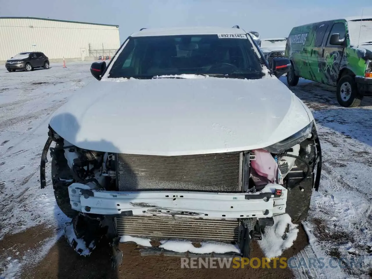 5 fotografías del automóvil dañado 3GNKBJR41LS654024 CHEVROLET BLAZER 2020