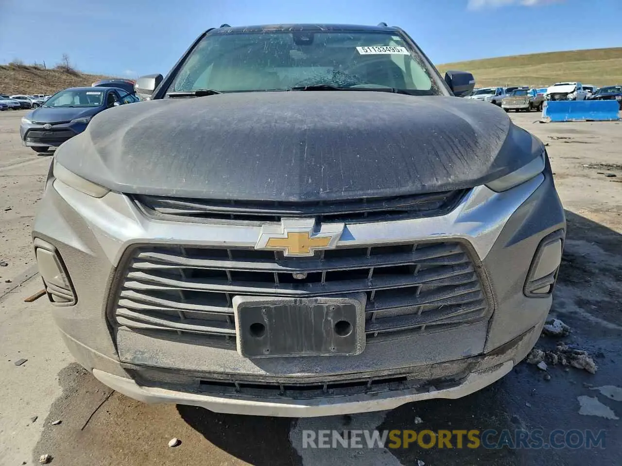 5 fotografías del automóvil dañado 3GNKBJR49LS659679 CHEVROLET BLAZER 2020