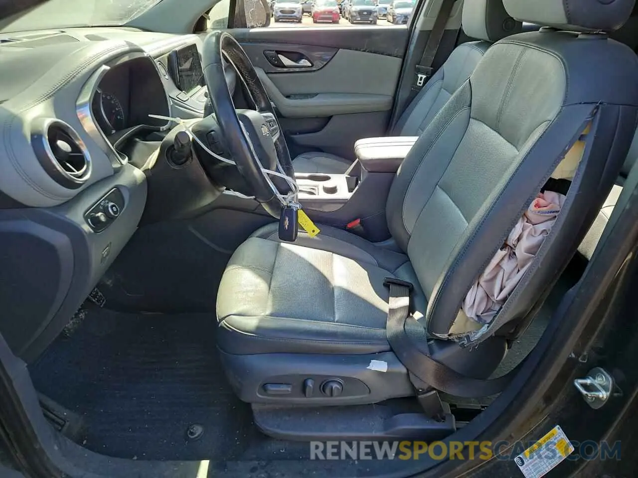 7 fotografías del automóvil dañado 3GNKBJR49LS659679 CHEVROLET BLAZER 2020