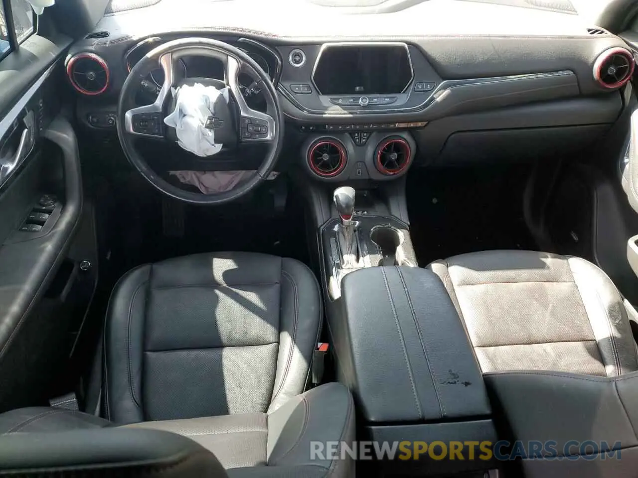 8 fotografías del automóvil dañado 3GNKBKRS3LS624009 CHEVROLET BLAZER 2020