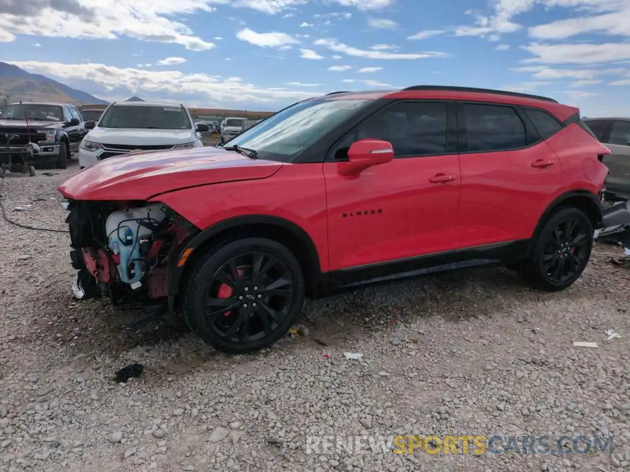 1 fotografías del automóvil dañado 3GNKBKRS4LS665605 CHEVROLET BLAZER 2020