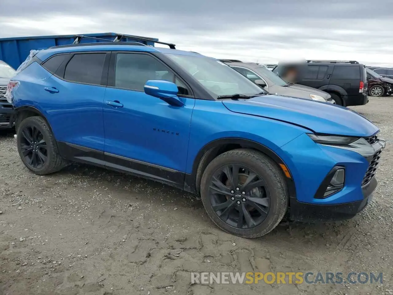 4 fotografías del automóvil dañado 3GNKBKRS4LS725589 CHEVROLET BLAZER 2020