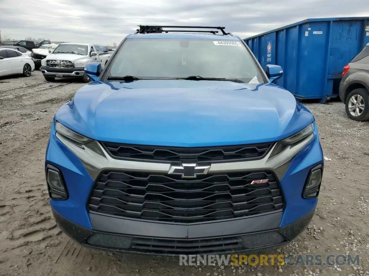 5 fotografías del automóvil dañado 3GNKBKRS4LS725589 CHEVROLET BLAZER 2020