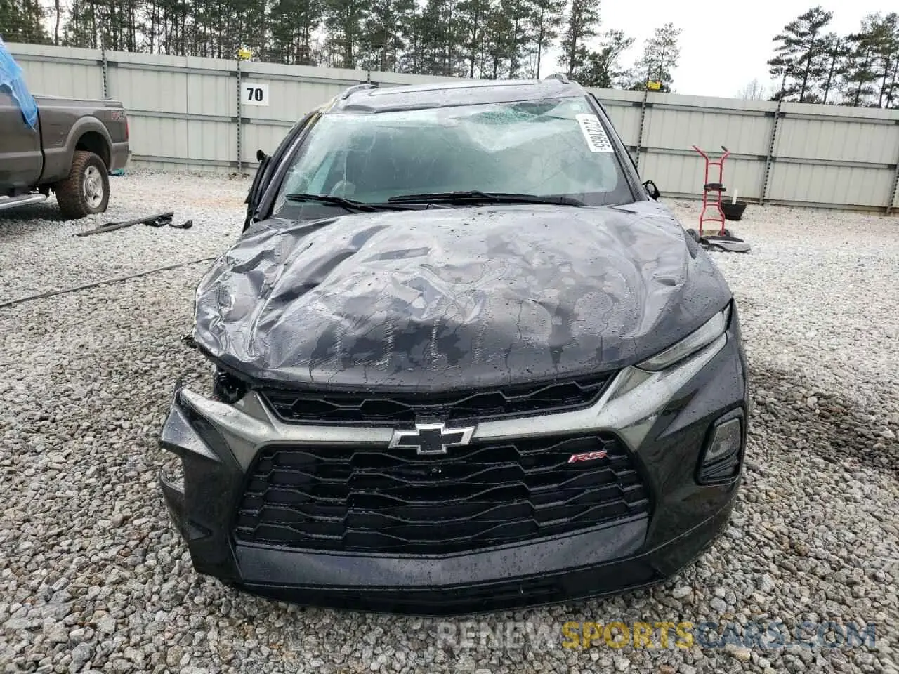 5 fotografías del automóvil dañado 3GNKBKRS5LS686124 CHEVROLET BLAZER 2020