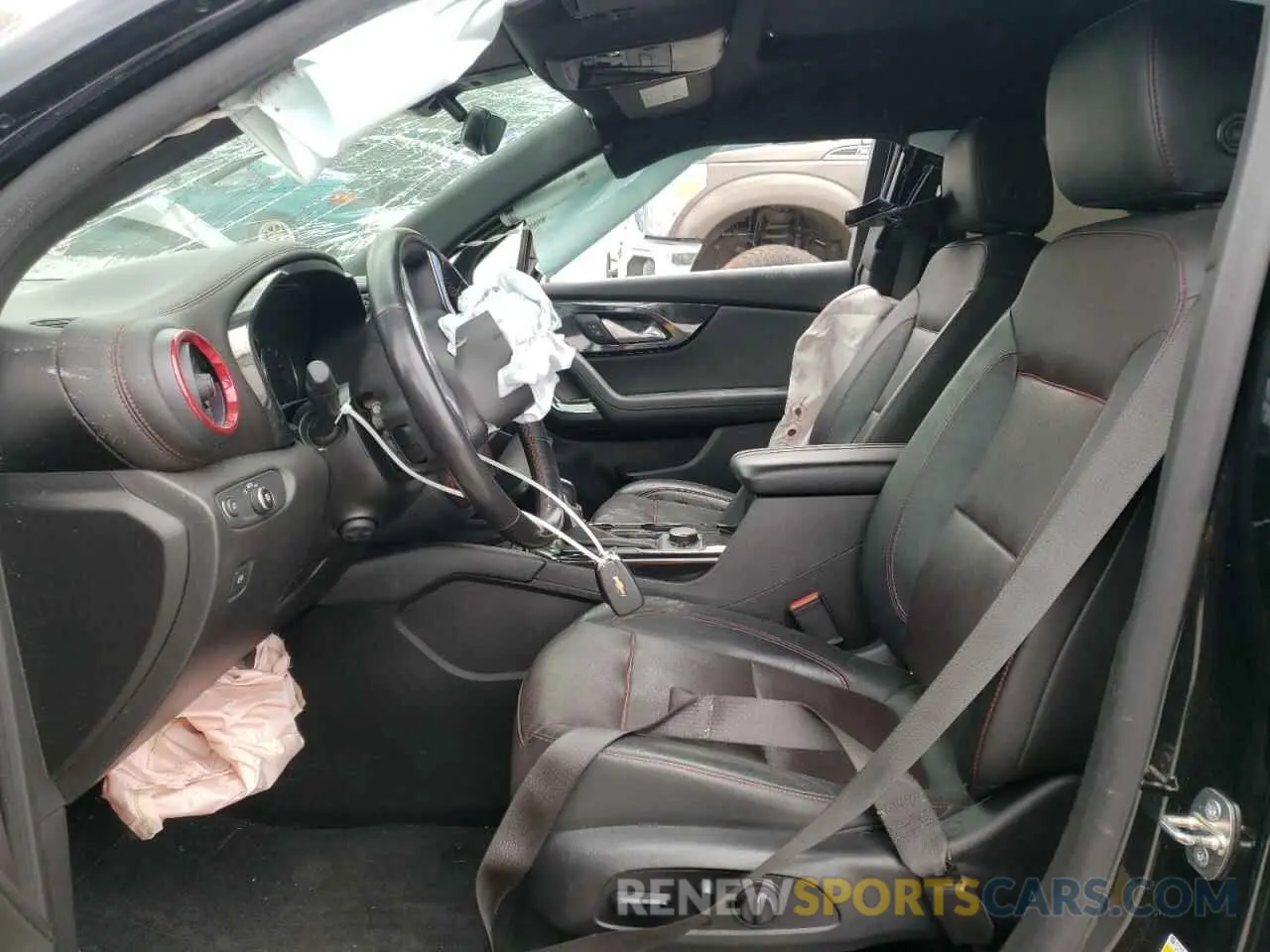 7 fotografías del automóvil dañado 3GNKBKRS5LS686124 CHEVROLET BLAZER 2020
