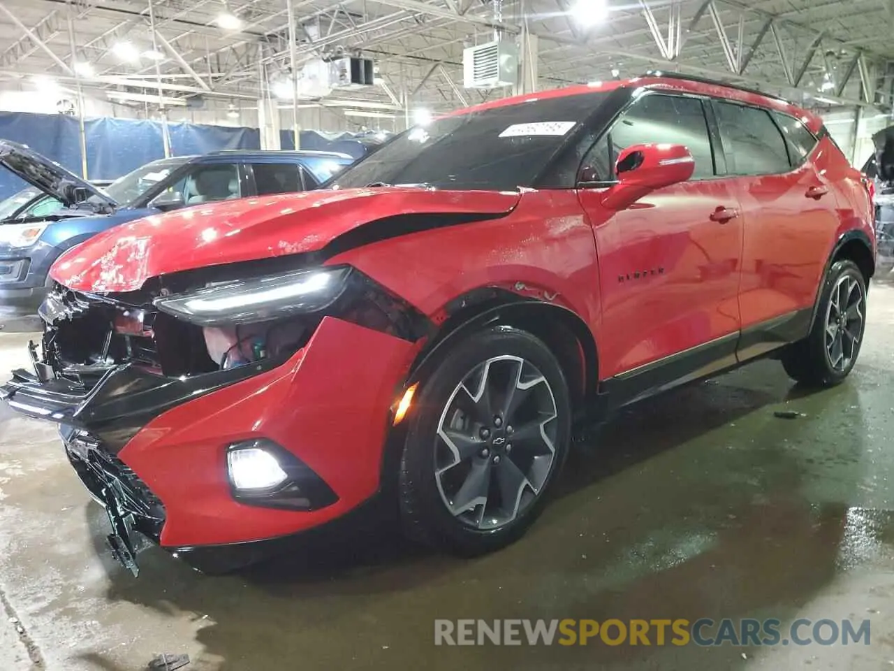 1 fotografías del automóvil dañado 3GNKBKRS6LS539942 CHEVROLET BLAZER 2020