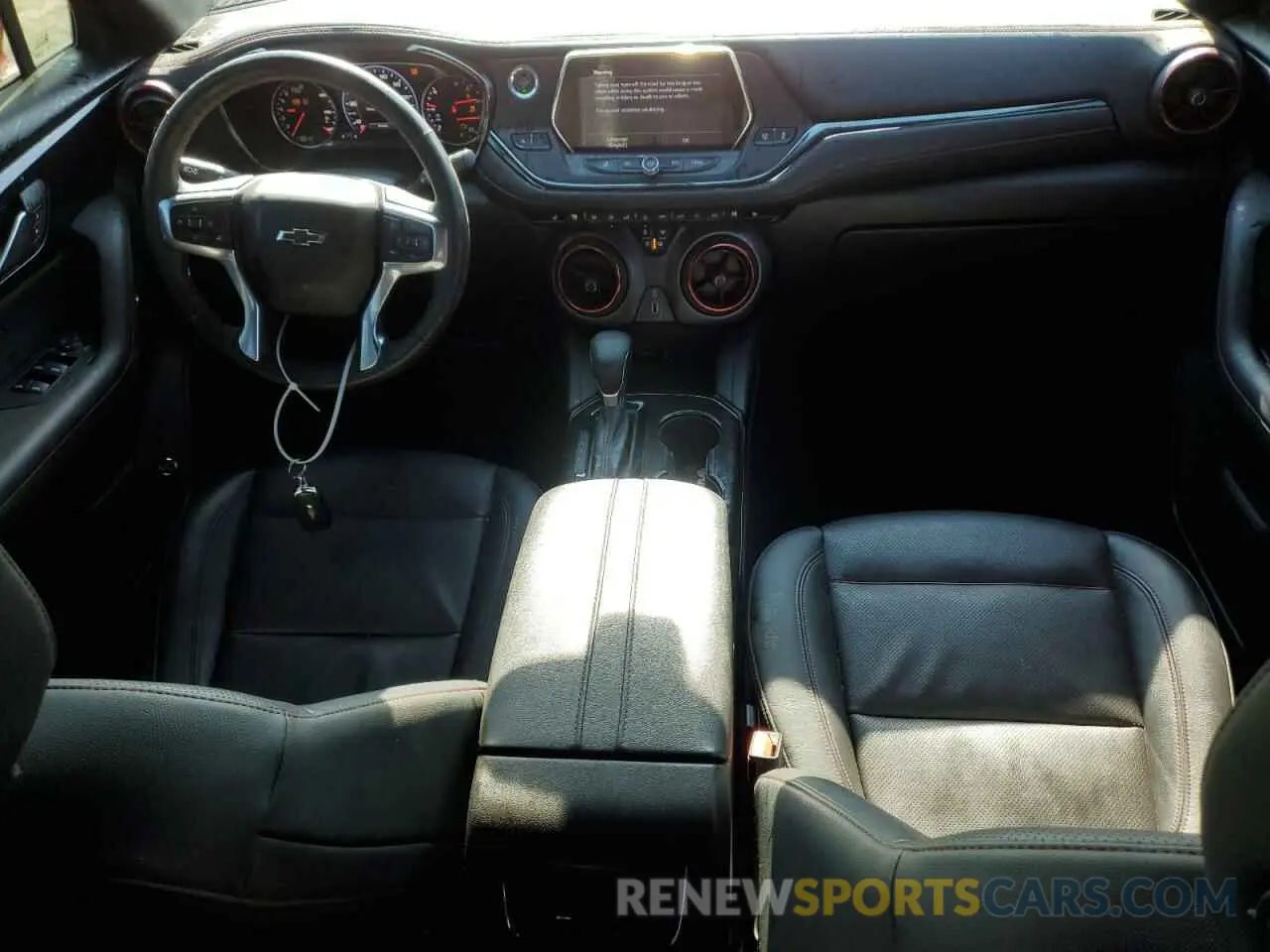 8 fotografías del automóvil dañado 3GNKBKRS8LS538923 CHEVROLET BLAZER 2020