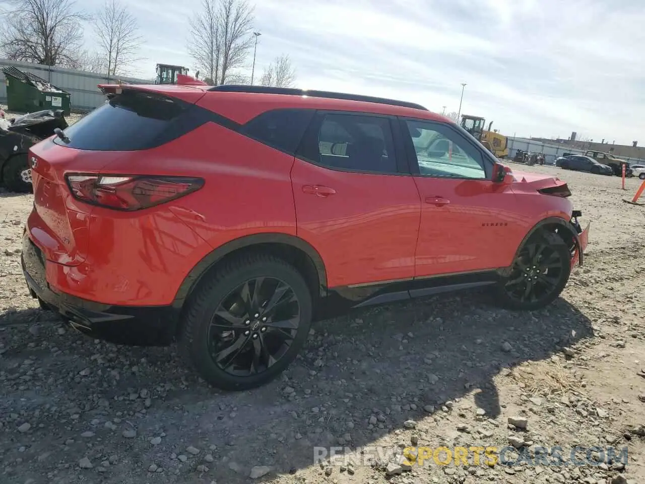 3 fotografías del automóvil dañado 3GNKBKRS8LS551946 CHEVROLET BLAZER 2020