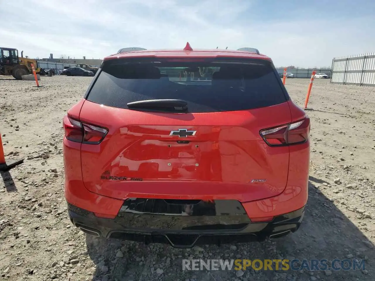 6 fotografías del automóvil dañado 3GNKBKRS8LS551946 CHEVROLET BLAZER 2020