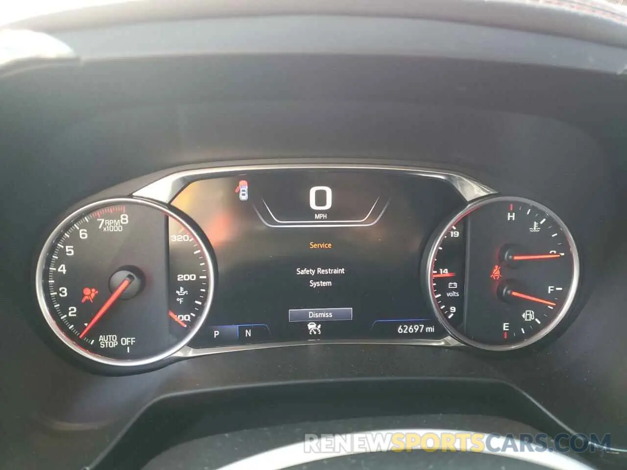 9 fotografías del automóvil dañado 3GNKBKRS8LS551946 CHEVROLET BLAZER 2020
