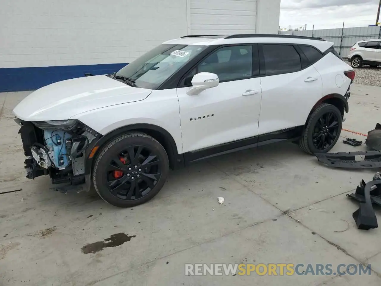 1 fotografías del automóvil dañado 3GNKBKRSXLS723913 CHEVROLET BLAZER 2020