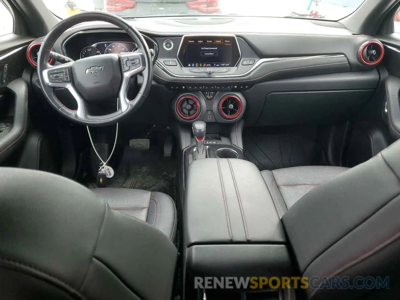 8 fotografías del automóvil dañado 3GNKBKRSXLS723913 CHEVROLET BLAZER 2020
