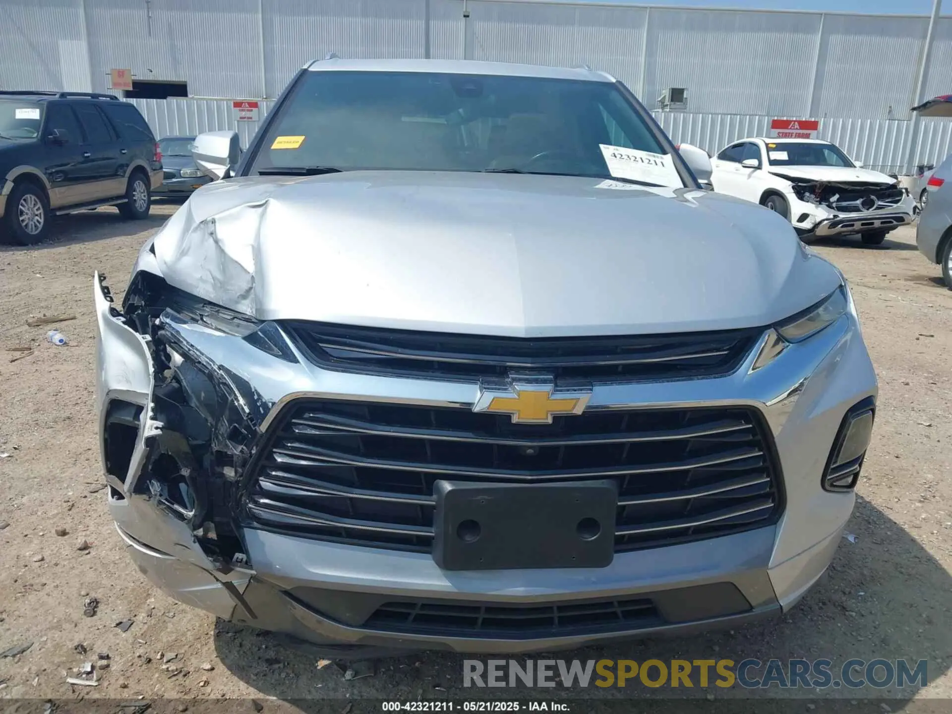 12 fotografías del automóvil dañado 3GNKBLRS2LS570188 CHEVROLET BLAZER 2020