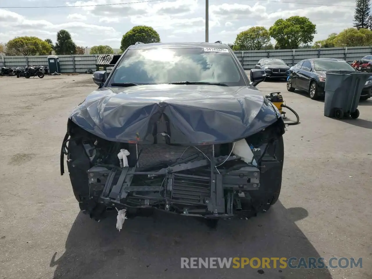 5 fotografías del automóvil dañado 3GNKBBRA0MS508789 CHEVROLET BLAZER 2021