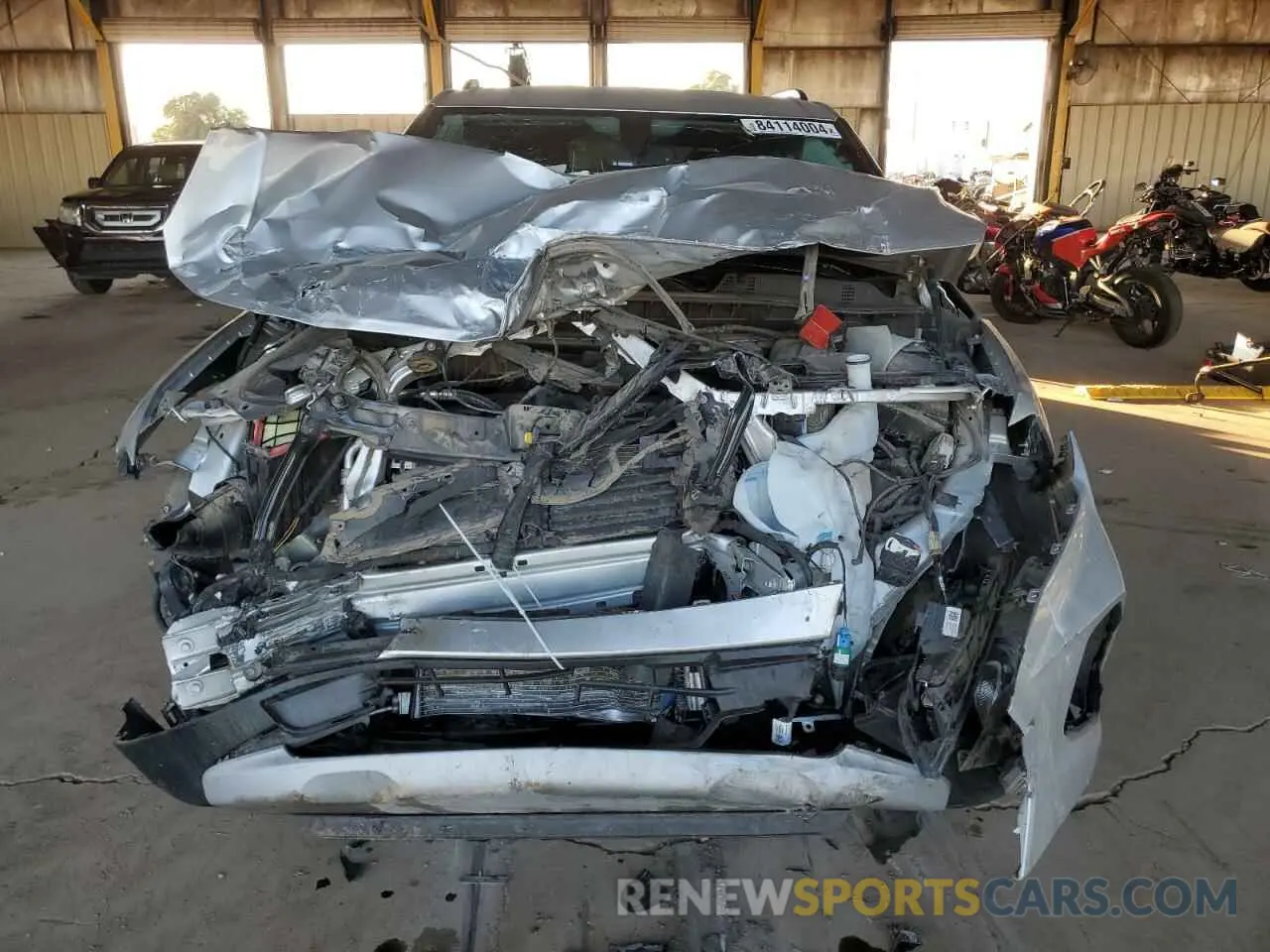 5 fotografías del automóvil dañado 3GNKBBRA6MS527024 CHEVROLET BLAZER 2021
