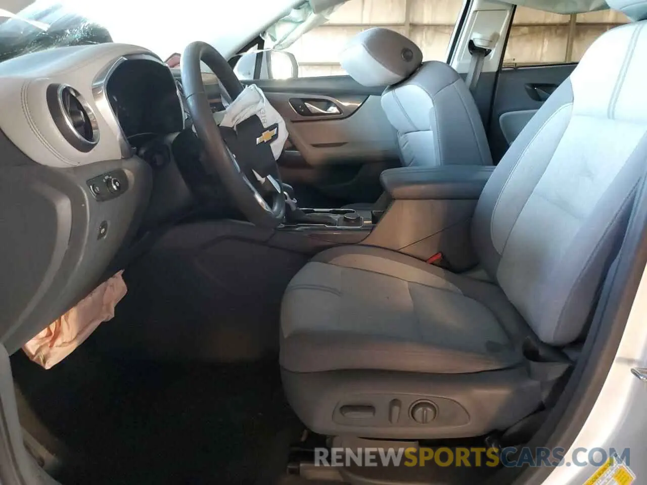 7 fotografías del automóvil dañado 3GNKBBRA6MS527024 CHEVROLET BLAZER 2021