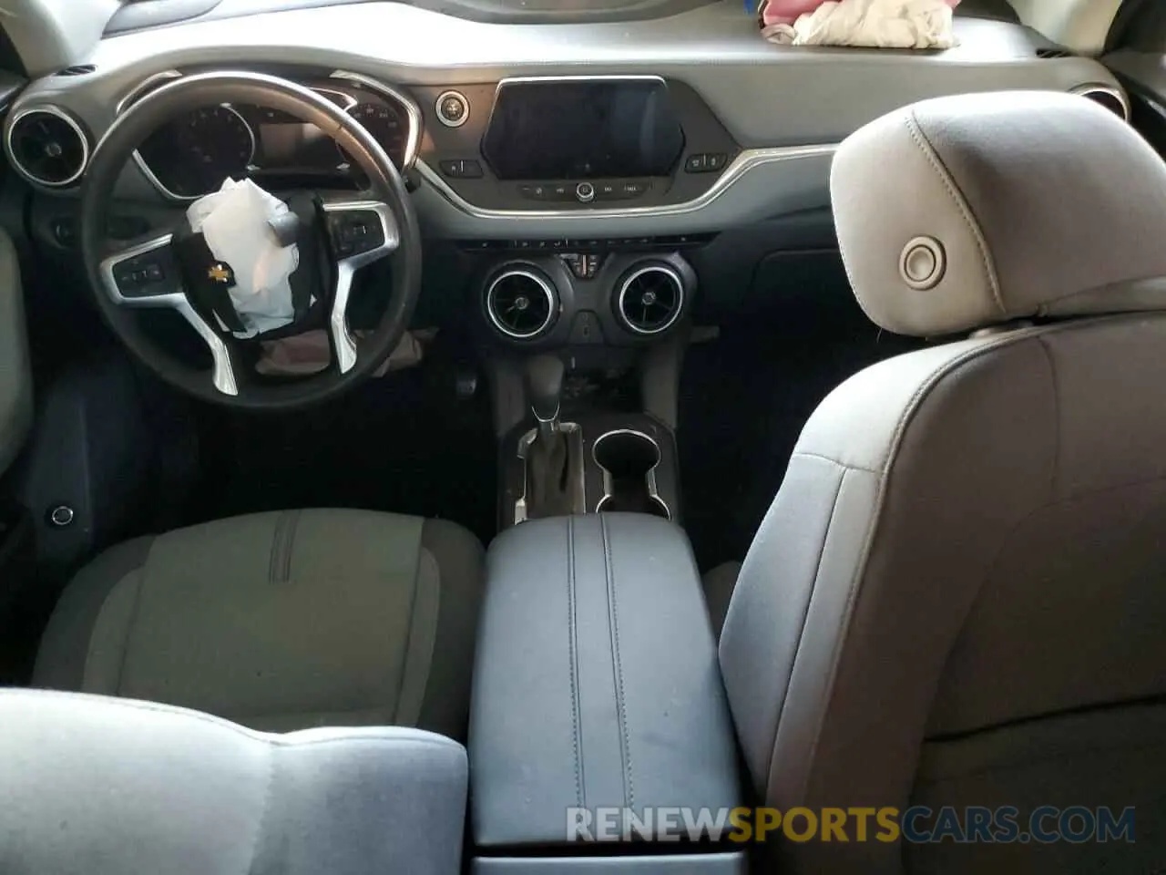 8 fotografías del automóvil dañado 3GNKBBRA6MS527024 CHEVROLET BLAZER 2021
