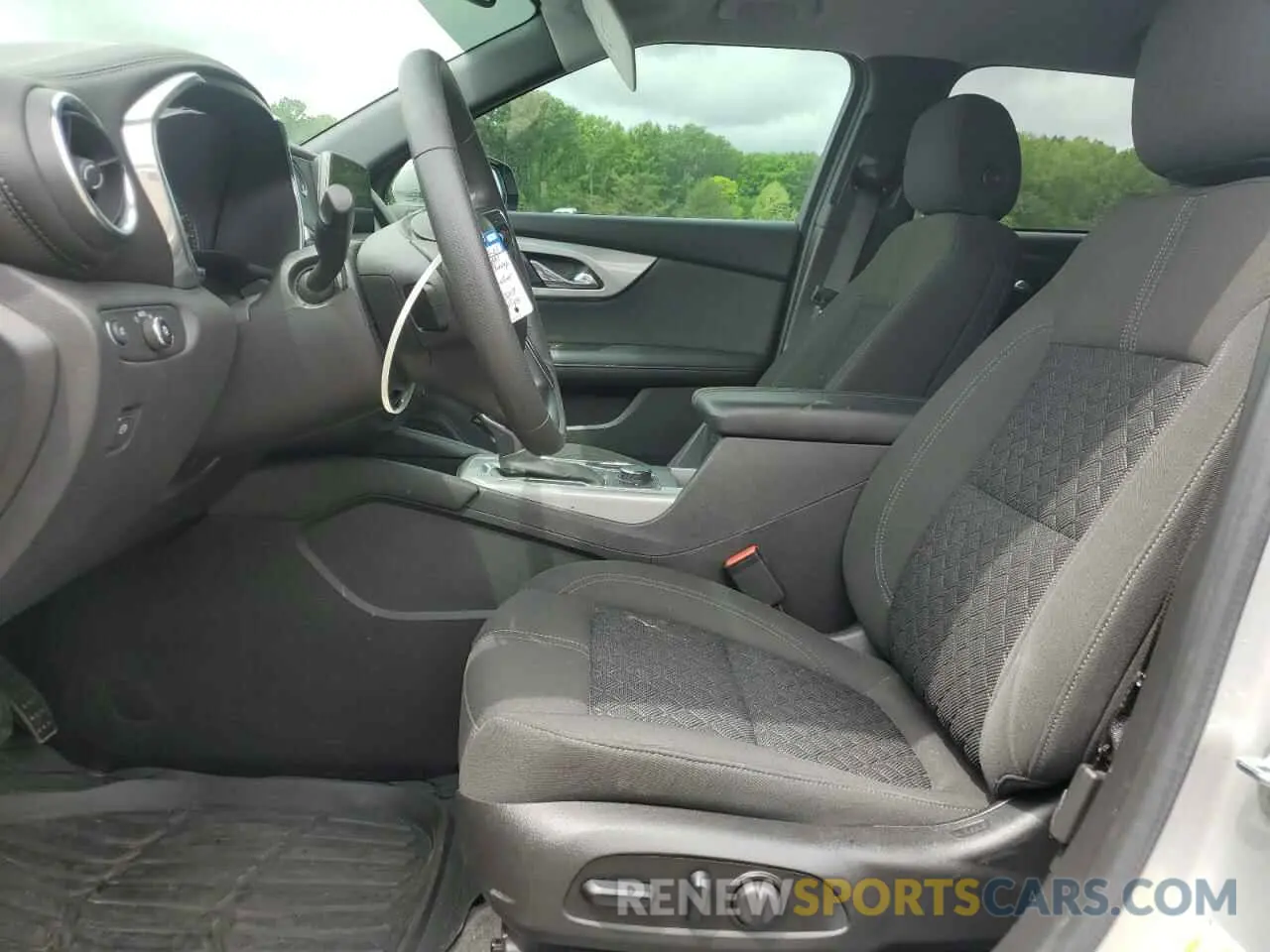 7 fotografías del automóvil dañado 3GNKBBRA6MS553218 CHEVROLET BLAZER 2021