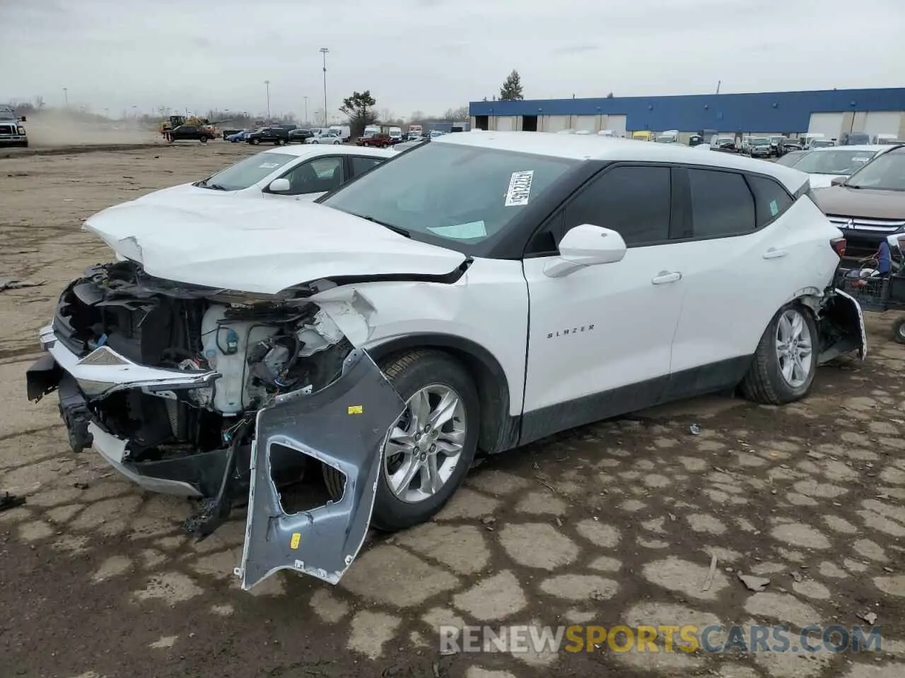 1 fotografías del automóvil dañado 3GNKBBRA9MS512470 CHEVROLET BLAZER 2021