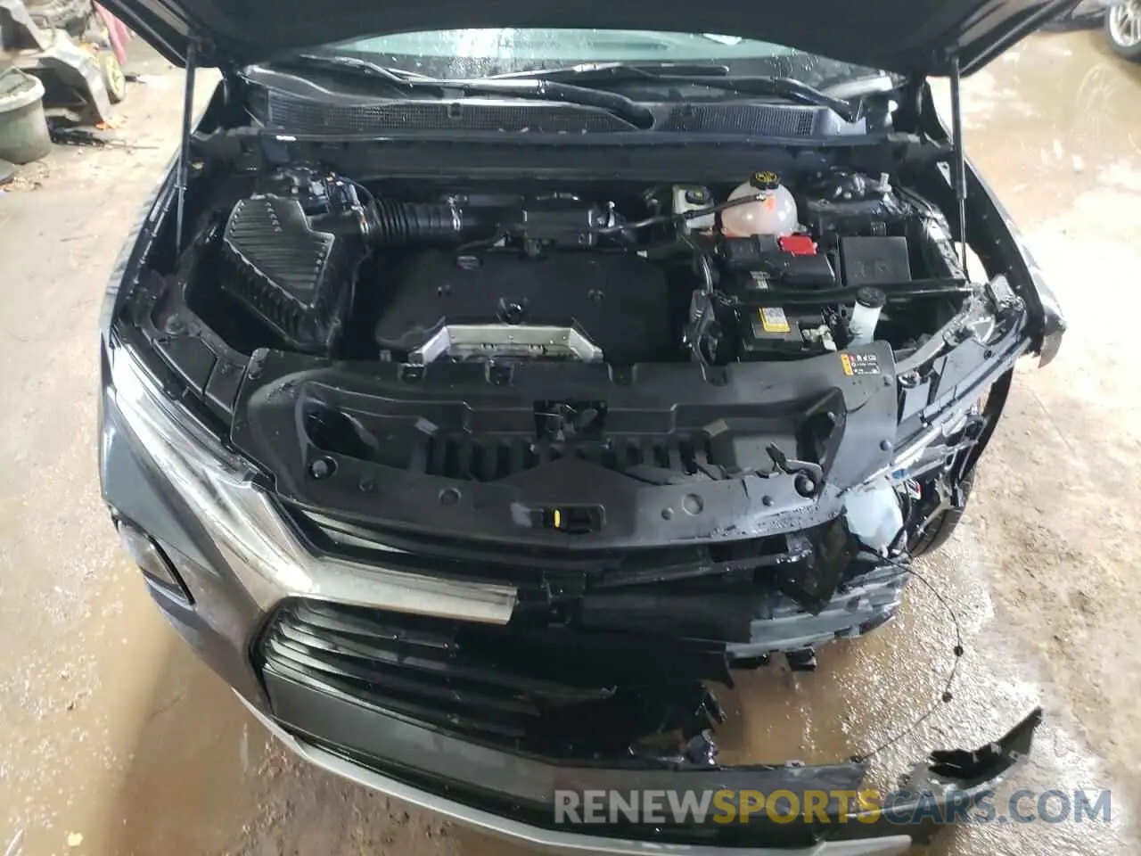 11 fotografías del automóvil dañado 3GNKBBRAXMS512008 CHEVROLET BLAZER 2021