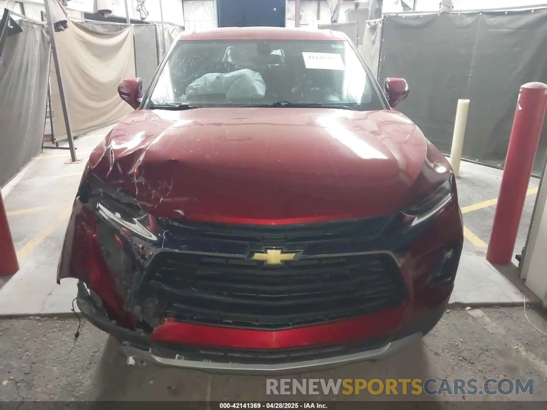 11 fotografías del automóvil dañado 3GNKBBRAXMS573326 CHEVROLET BLAZER 2021