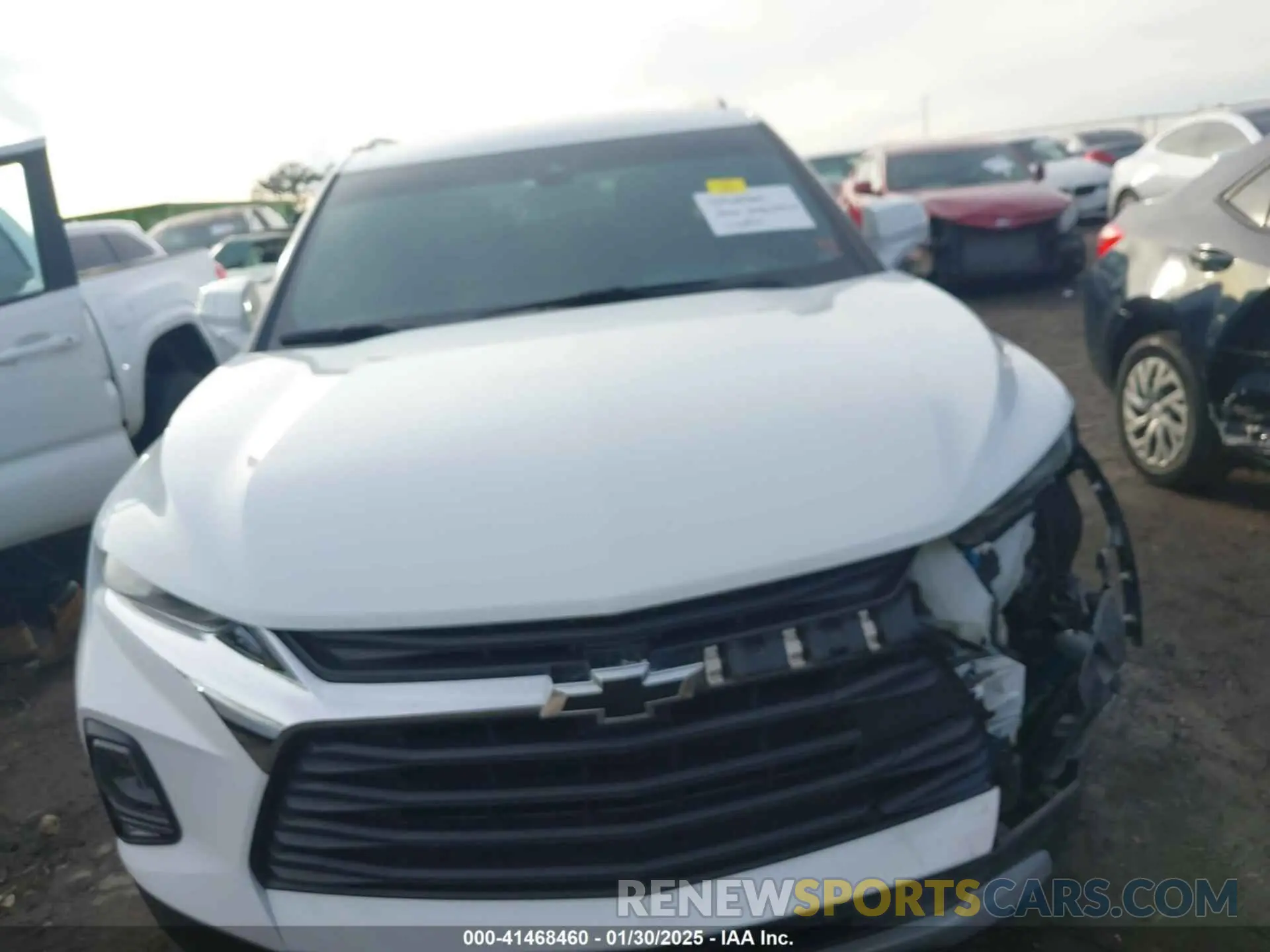 12 fotografías del automóvil dañado 3GNKBCR45MS572360 CHEVROLET BLAZER 2021