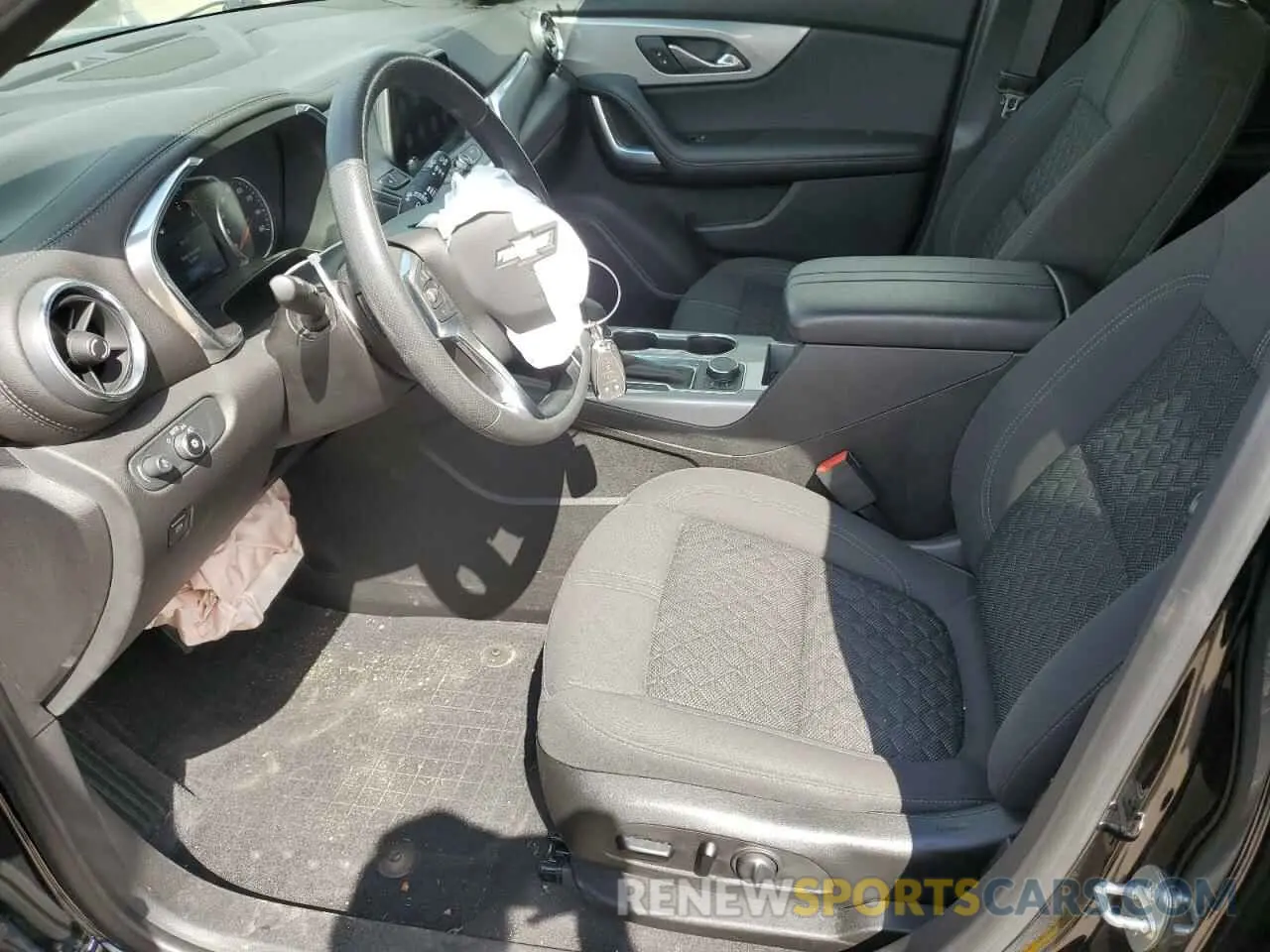 7 fotografías del automóvil dañado 3GNKBCRS1MS510694 CHEVROLET BLAZER 2021