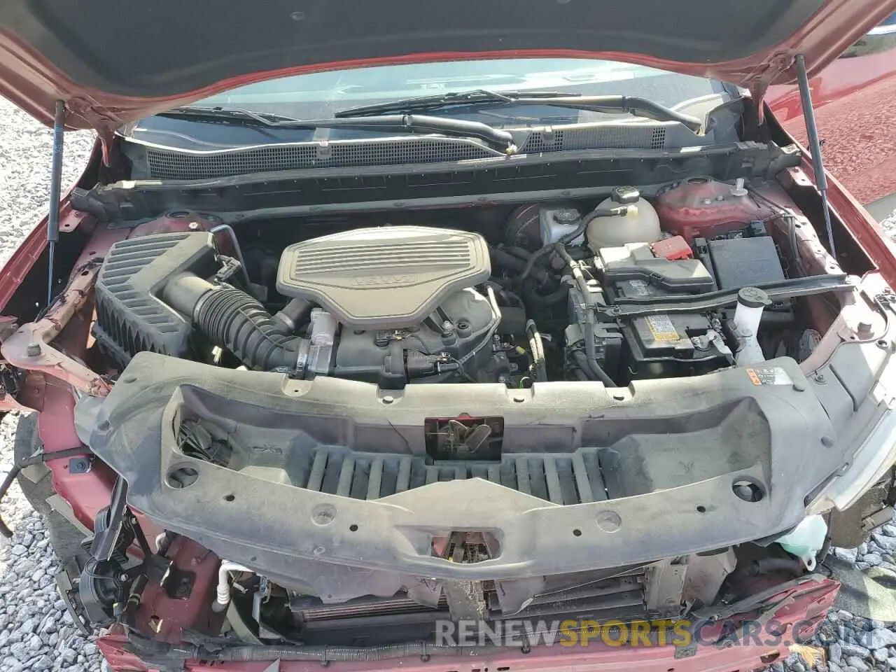 13 fotografías del automóvil dañado 3GNKBCRS1MS527396 CHEVROLET BLAZER 2021