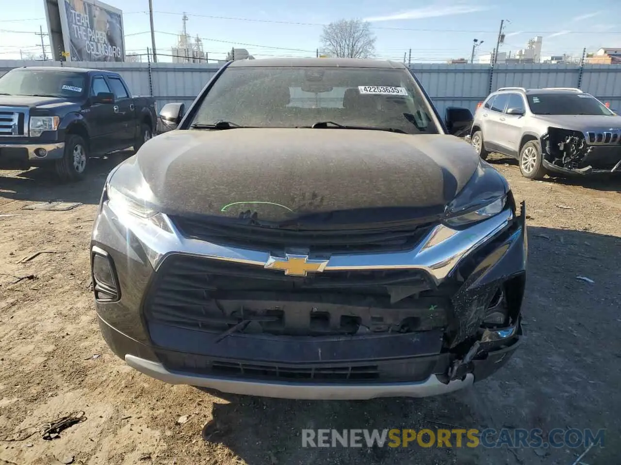 5 fotografías del automóvil dañado 3GNKBCRS1MS565257 CHEVROLET BLAZER 2021