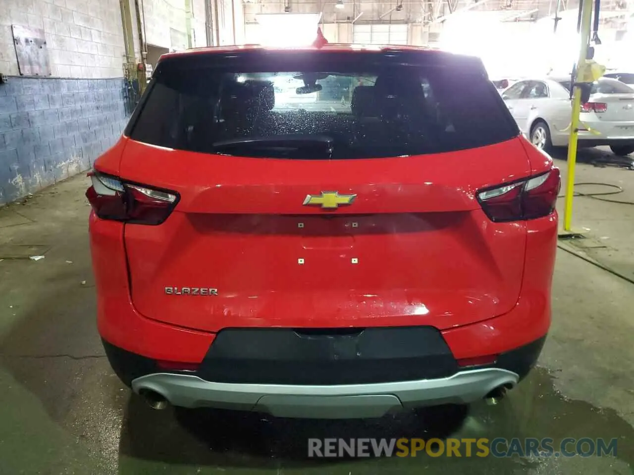 6 fotografías del automóvil dañado 3GNKBCRS2MS584688 CHEVROLET BLAZER 2021
