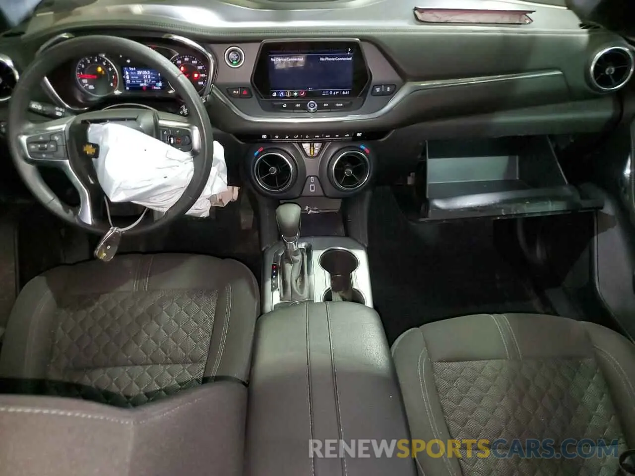 8 fotografías del automóvil dañado 3GNKBCRS2MS584688 CHEVROLET BLAZER 2021
