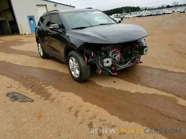 10 fotografías del automóvil dañado 3GNKBCRS3MS501270 CHEVROLET BLAZER 2021