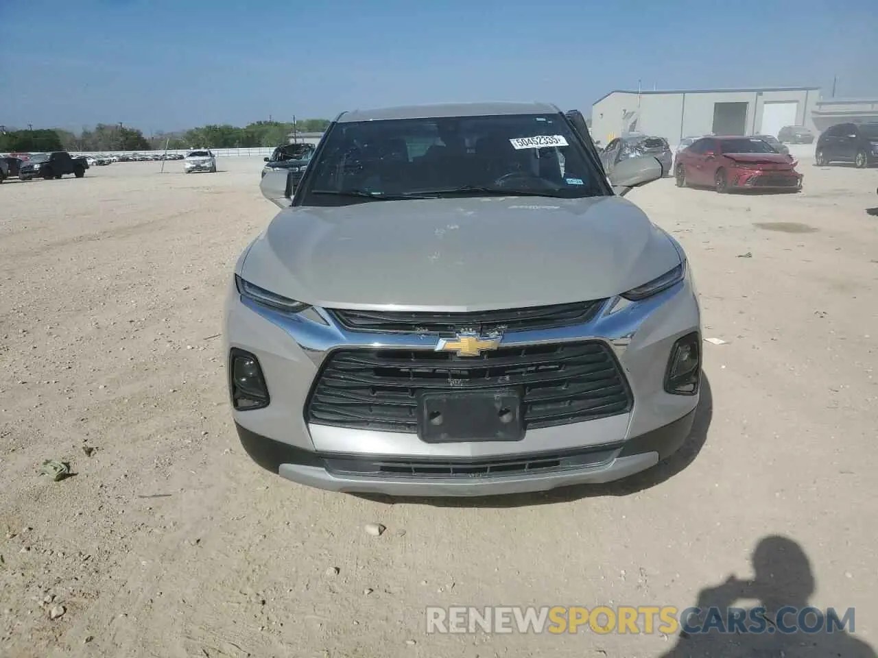 5 fotografías del automóvil dañado 3GNKBCRS3MS501978 CHEVROLET BLAZER 2021